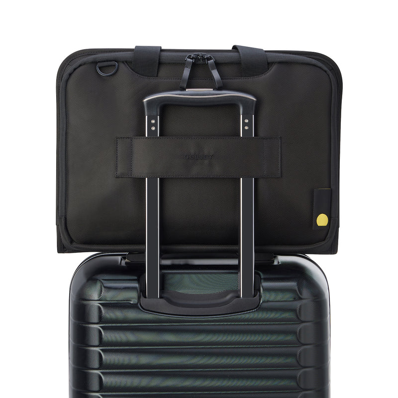 2 Compartment Briefcase - 14" PC Protection - Arche - Black