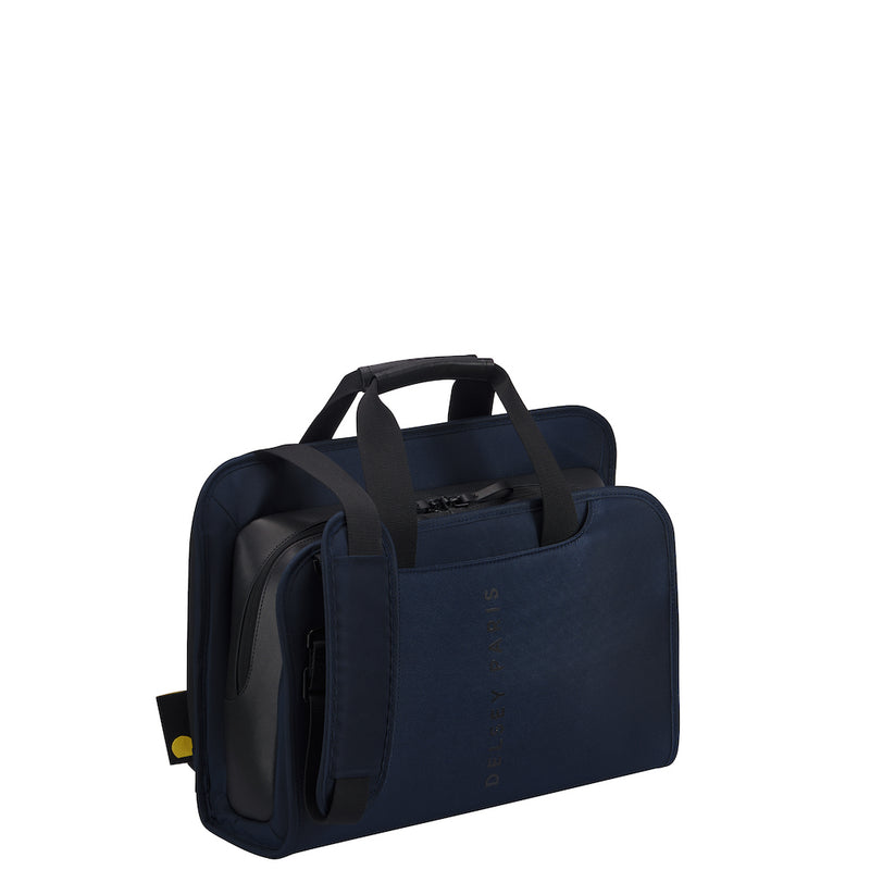 2 Compartment Briefcase - 14" PC Protection - Arche - Blue