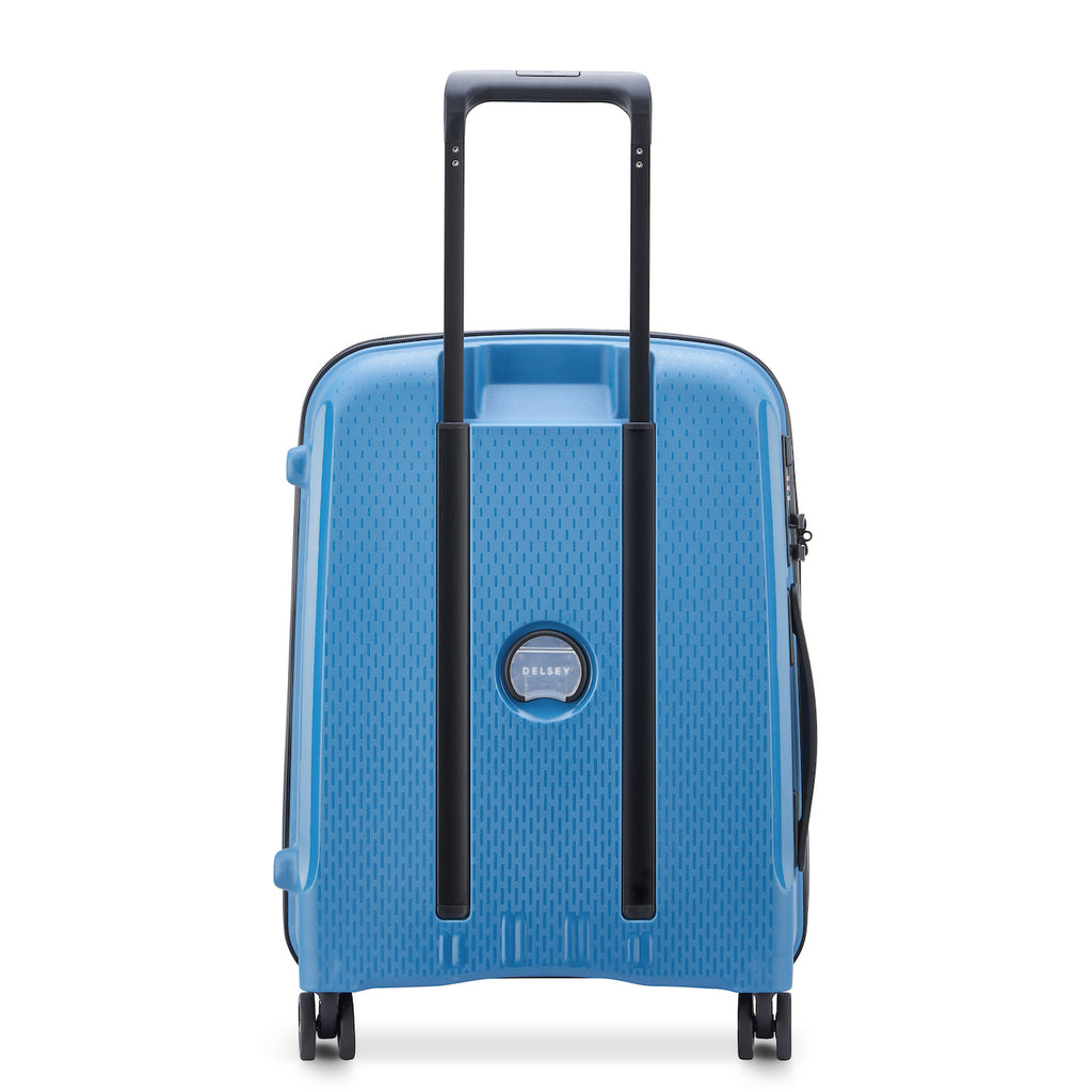 Valise Cabine - Belmont Plus - S Slim (55Cm) - Matière Recyclée - Bleu Zinc