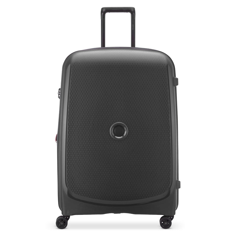 Valise Trolley Extensible 4 Doubles Roues Grande - Noir