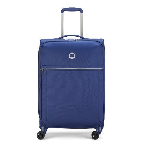 Valise Brochant 2.0 Trolley Extensible 4 Doubles Roues 67 Cm -  - Bleu