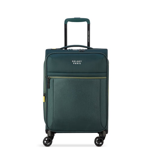 Expandable Cabin Suitcase (55 Cm) - Brochant 3 - Green