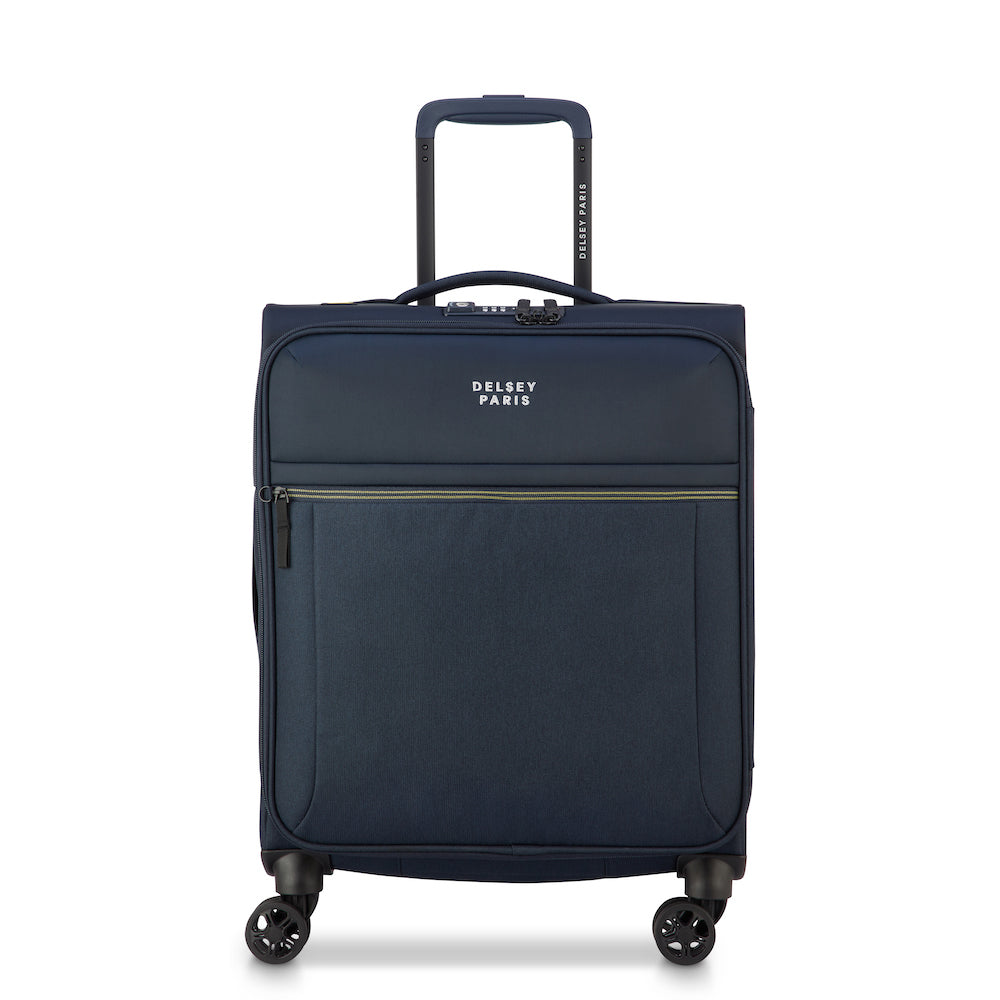 Valise Cabine Slim (55 Cm) - Brochant 3 - Bleu