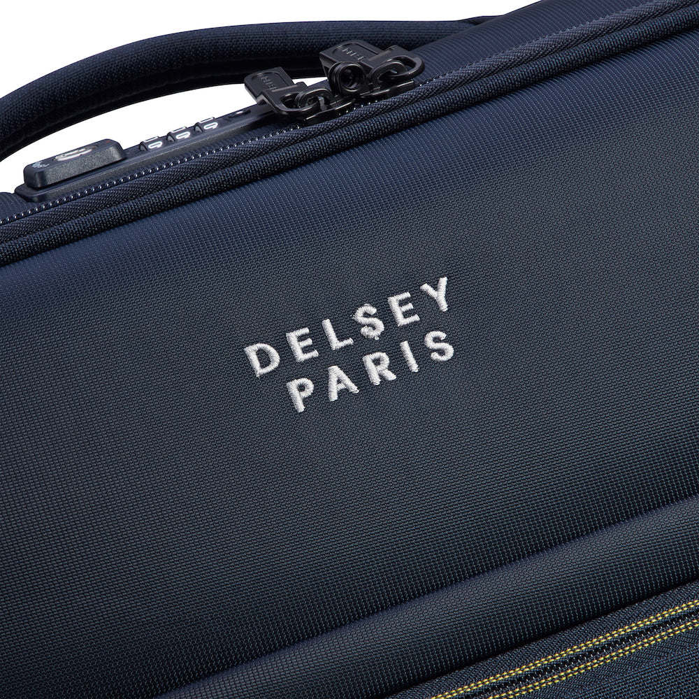 Valise Cabine Slim (55 Cm) - Brochant 3 - Bleu