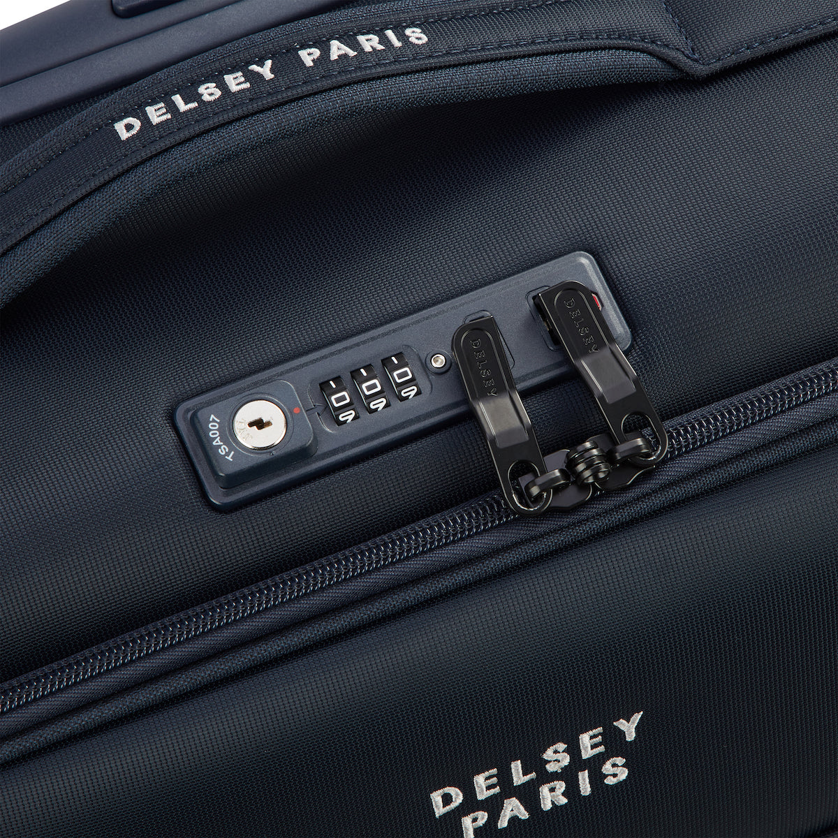 Valise Cabine Slim (55 Cm) - Brochant 3 - Bleu