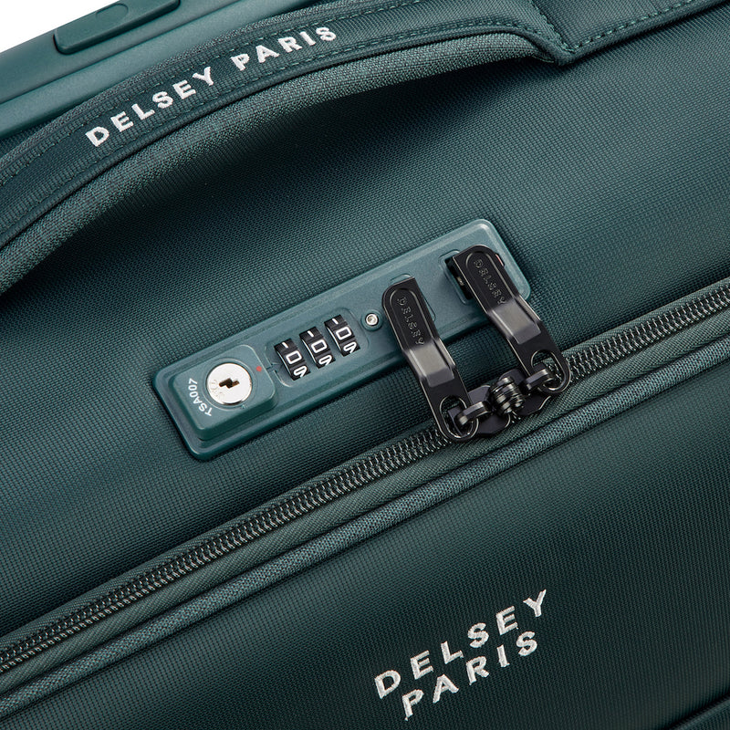 Slim Cabin Suitcase (55 Cm) - Brochant 3 - Green