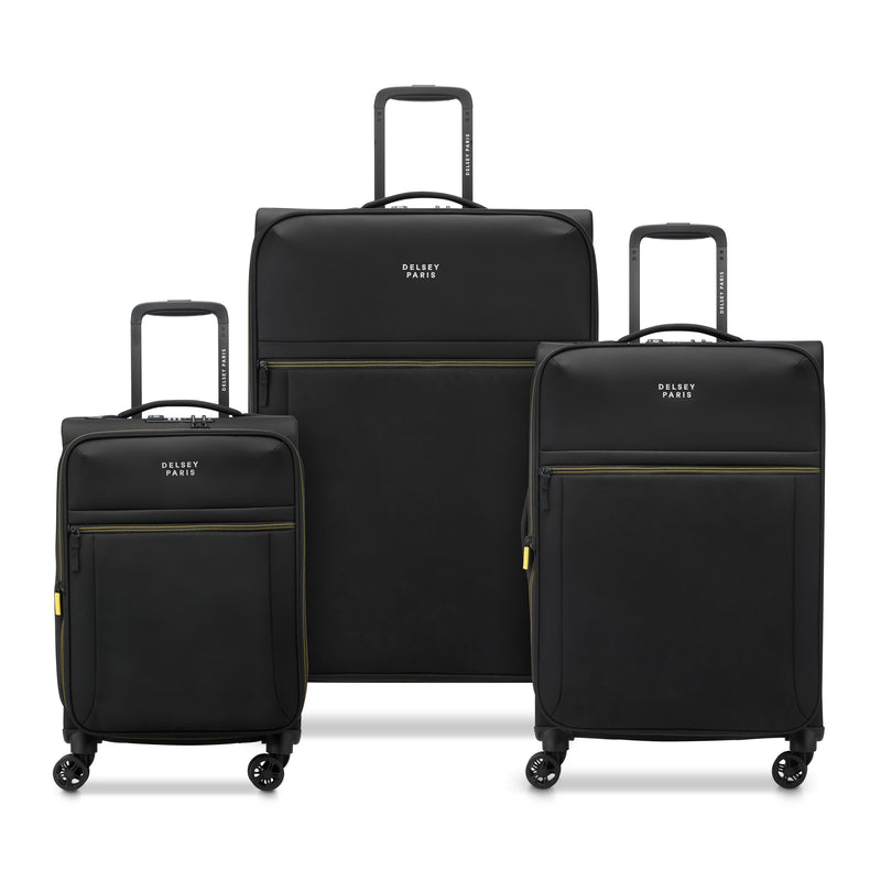 Set Of 3 Suitcases - Black