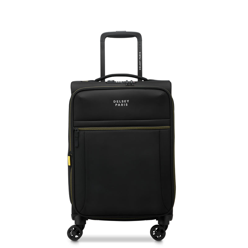 Expandable Cabin Suitcase (55 Cm) - Brochant 3 - Black