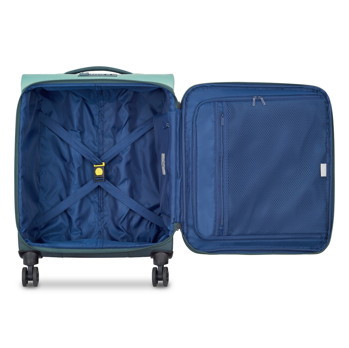 Valise Cabine Slim (55 Cm) - Brochant 3 - Vert