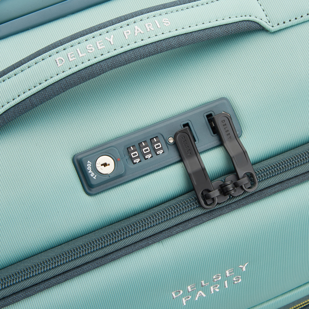 Valise Cabine Slim (55 Cm) - Brochant 3 - Vert