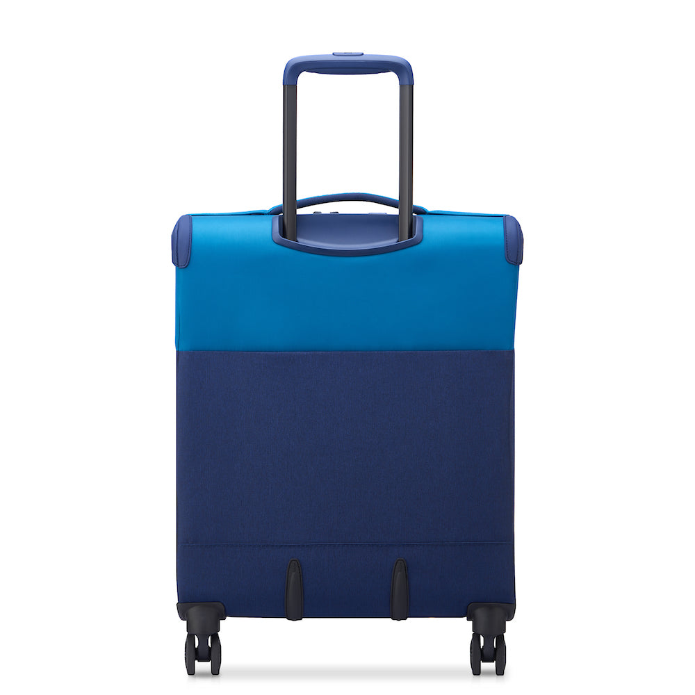 Valise Cabine Slim (55 Cm) - Brochant 3 - Bleu