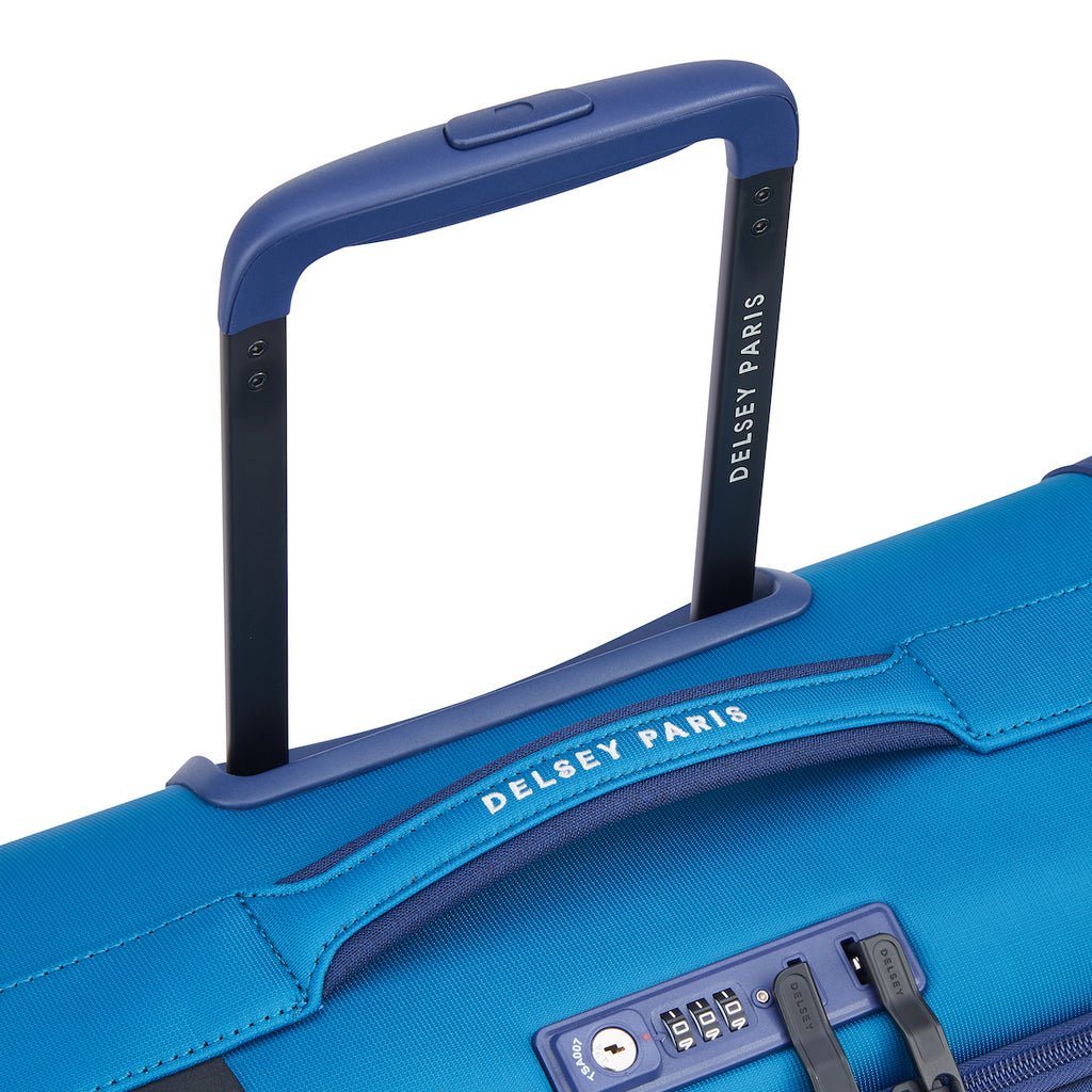 Valise Cabine Slim (55 Cm) - Brochant 3 - Bleu