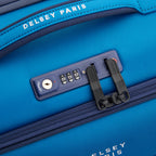 Valise Cabine Slim (55 Cm) - Brochant 3 - Bleu