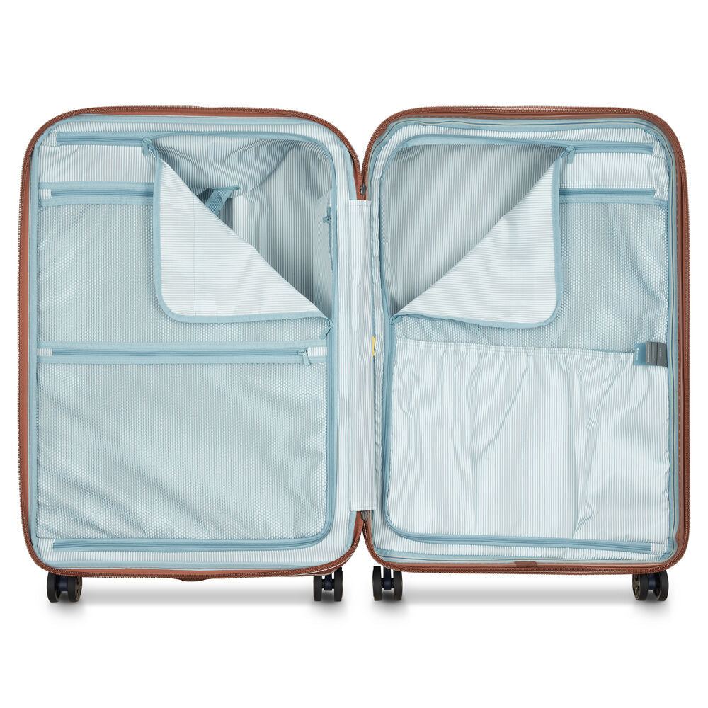 Valise Trolley Extensible 4 Doubles Roues (76 Cm) Carrousel 2 - Bleu
