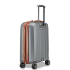 Valise Trolley Slim Extensible 4 Doubles Roues (55 Cm) Carrousel 2 - Argent