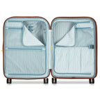 Valise Trolley Extensible 4 Doubles Roues (66 Cm) Carrousel 2 - Off White