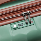 Carrousel 2 Expandable 4 Double-Wheel Trolley Suitcase (66 cm) - Light Green