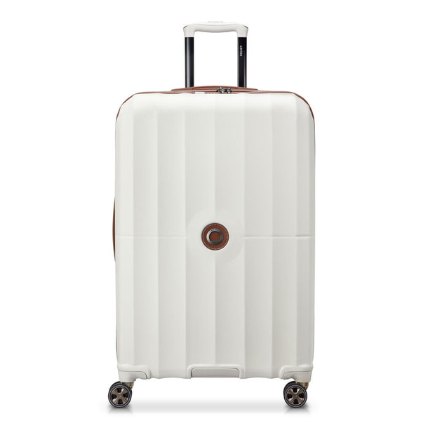 Expandable 4 Double-Wheel Trolley Suitcase (76 cm) Carrousel 2 - Off White