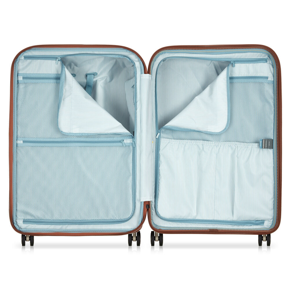 Valigia Trolley Espandibile 4 Doppie Ruote (76 Cm) Carrousel 2 - Bianco Sporco