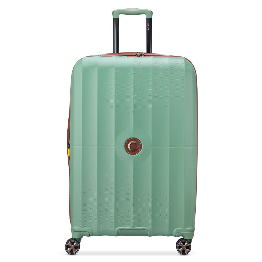 Valigia Trolley Espandibile 4 Doppie Ruote (76 cm) Carrousel 2 - Verde Chiaro
