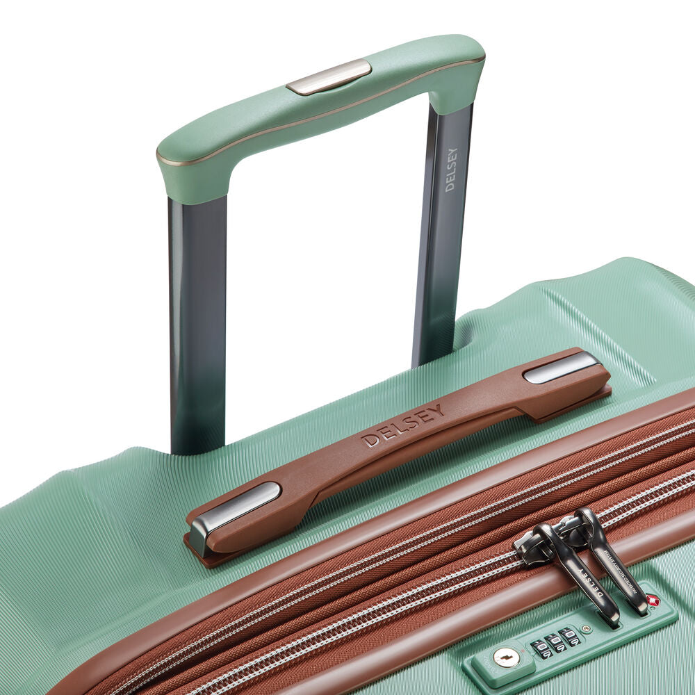 Valigia Trolley Espandibile 4 Doppie Ruote (76 cm) Carrousel 2 - Verde Chiaro