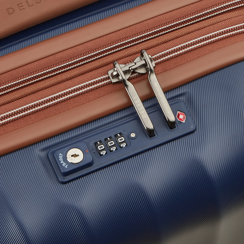 Expandable Cabin Suitcase (55 Cm) - Carrousel 2 - Blue