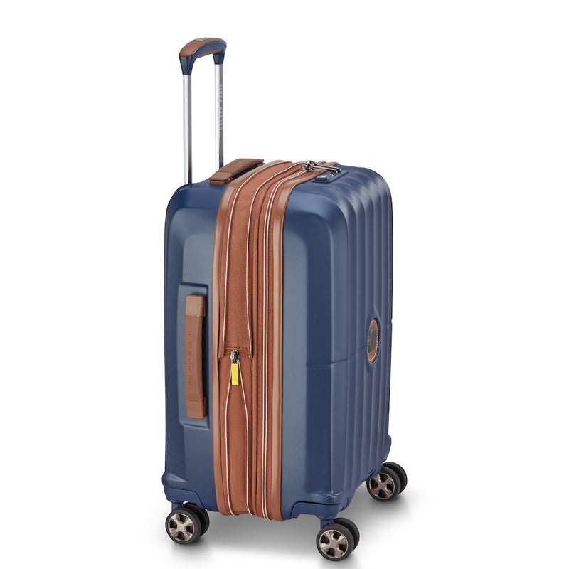 Expandable Cabin Suitcase (55 Cm) - Carrousel 2 - Blue