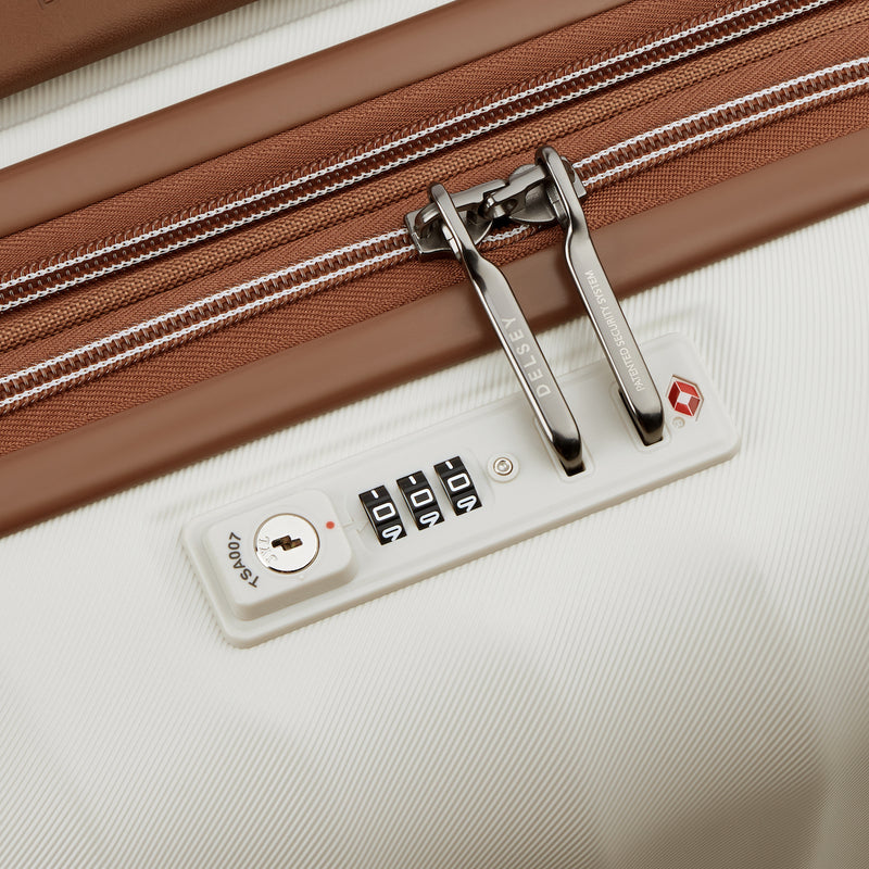 Expandable Cabin Suitcase (55 Cm) - Carrousel 2 - White