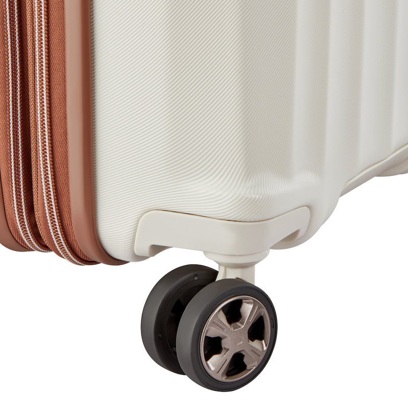 Expandable Cabin Suitcase (55 Cm) - Carrousel 2 - White