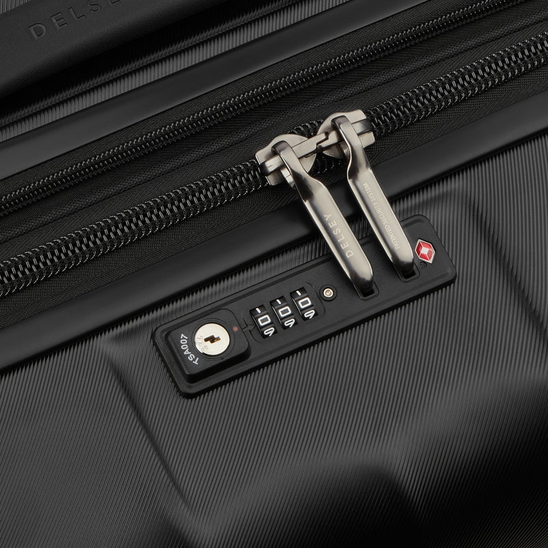 Expandable Long Stay Suitcase (76 Cm) - Carrousel 2 - Black