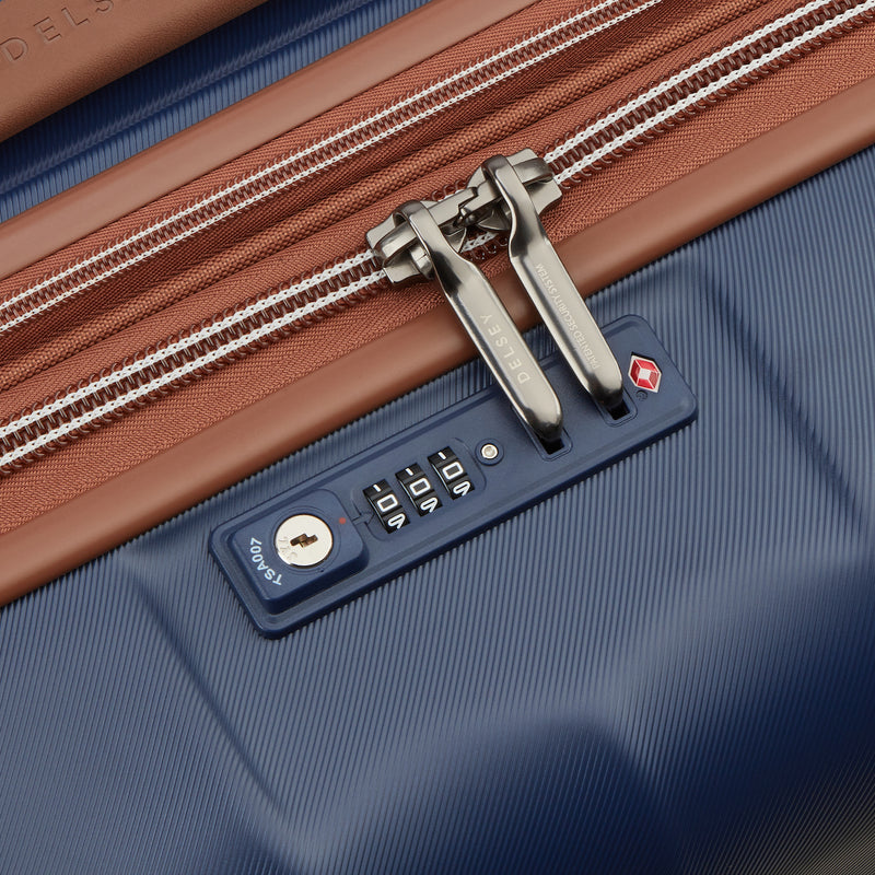 Expandable Long Stay Suitcase (76 Cm) - Carrousel 2 - Blue