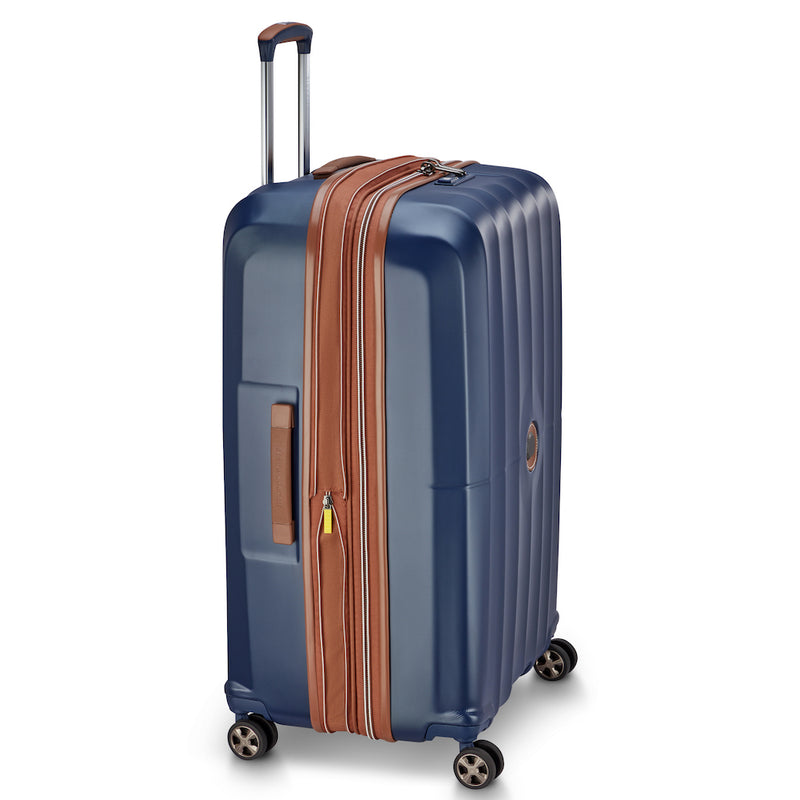 Expandable Long Stay Suitcase (76 Cm) - Carrousel 2 - Blue