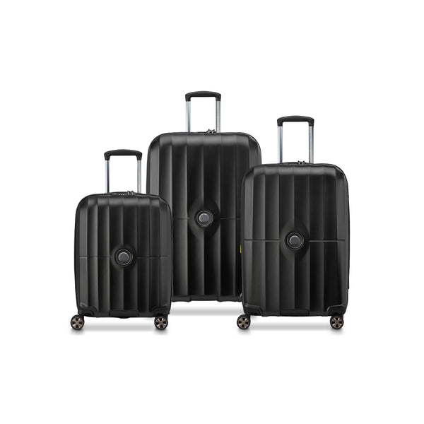 Set of 3 Suitcases - Carrousel 2 - Black