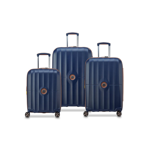 Set of 3 Suitcases - Carrousel 2 - Blue