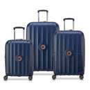 Set Of 3 Suitcases - Carrousel 2 - Blue