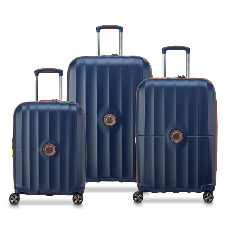 Set Of 3 Suitcases - Carrousel 2 - Blue