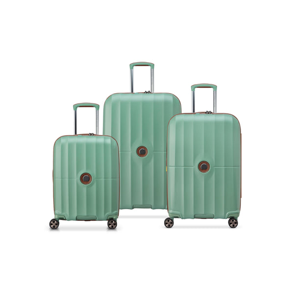 Set of 3 Suitcases - Carrousel 2 - Green