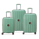 Set Of 3 Suitcases - Carrousel 2 - Green