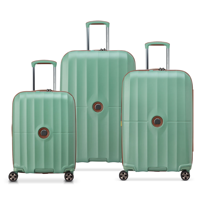 Set Of 3 Suitcases - Carrousel 2 - Green