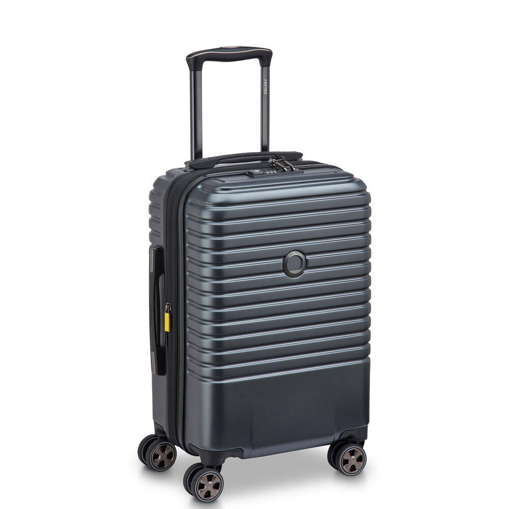 Caumartin Plus 4 Double-Wheel Cabin Trolley Suitcase (55 cm) - Anthracite