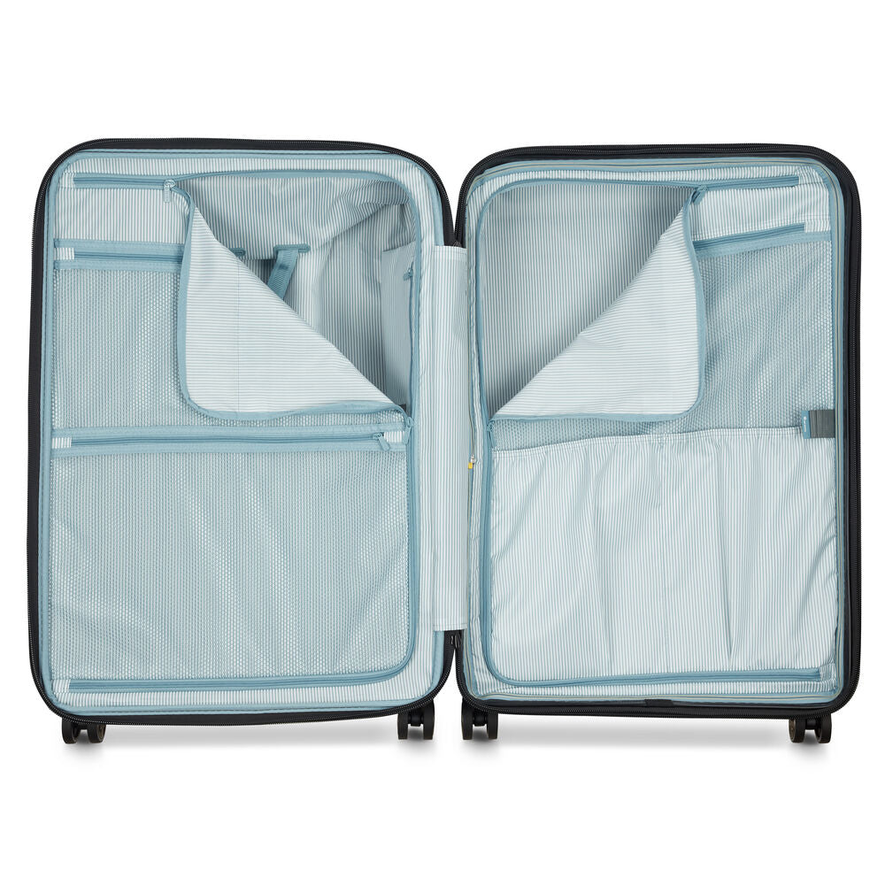Expandable 4 Double-Wheel Trolley Suitcase (76 cm) Caumartin Plus - Reddish Brown