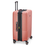 Expandable 4 Double-Wheel Trolley Suitcase (76 cm) Caumartin Plus - Reddish Brown