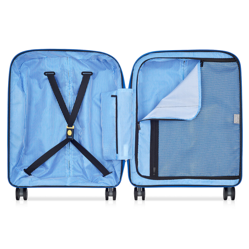 Cabin Suitcase - Clavel - S Slim (55cm) - Recycled Material - Electric Blue