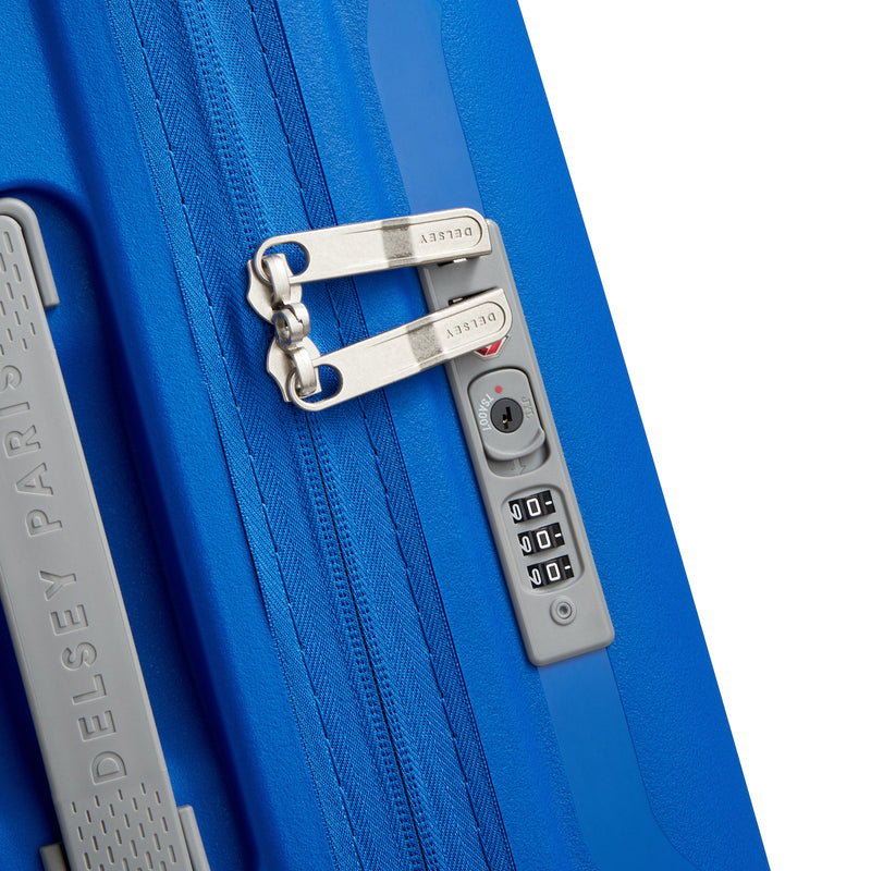 Cabin Suitcase - Clavel - S Slim (55cm) - Recycled Material - Electric Blue