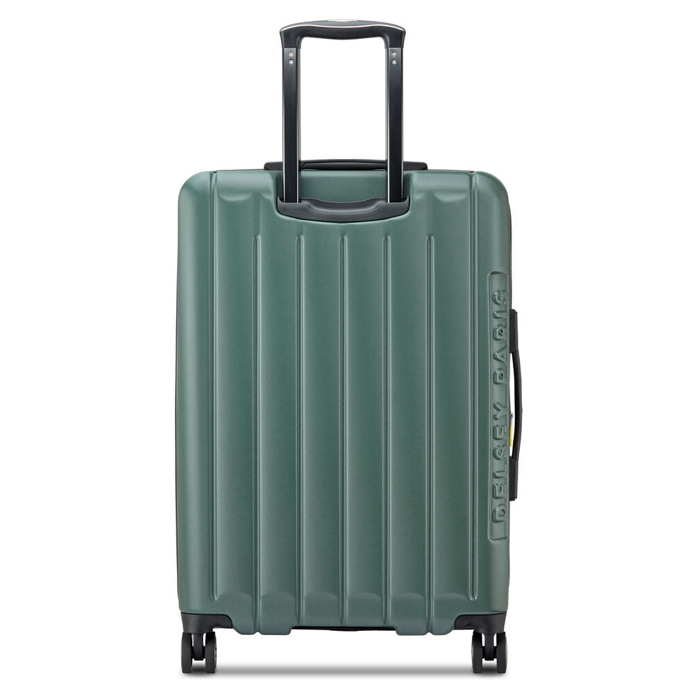 Longitude Expandable 4 Double-Wheel Trolley Suitcase 69 cm - Dark Green