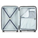 Expandable Trolley Suitcase 4 Double Wheels 76 Cm - Anthracite