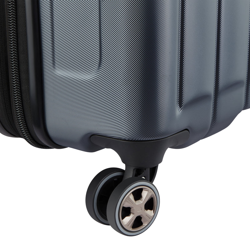 Expandable Trolley Suitcase 4 Double Wheels 76 Cm - Anthracite