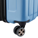 Expandable Trolley Suitcase 4 Double Wheels 76 Cm - Blue