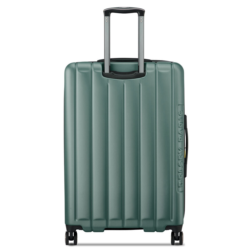Maleta Trolley Extensible 4 Ruedas Dobles (76 cm) Longitude - Verde Oscuro