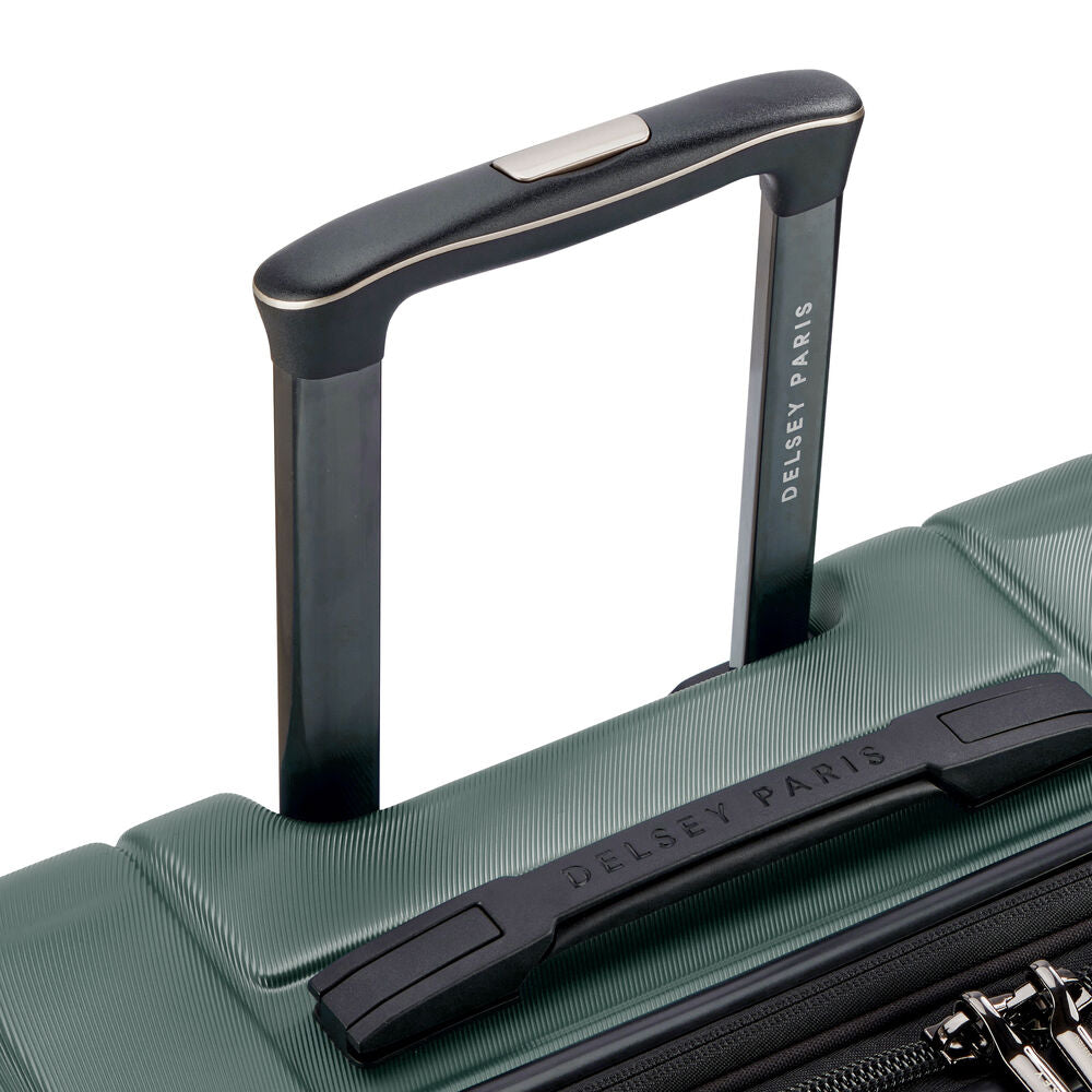 Maleta Trolley Extensible 4 Ruedas Dobles (76 cm) Longitude - Verde Oscuro
